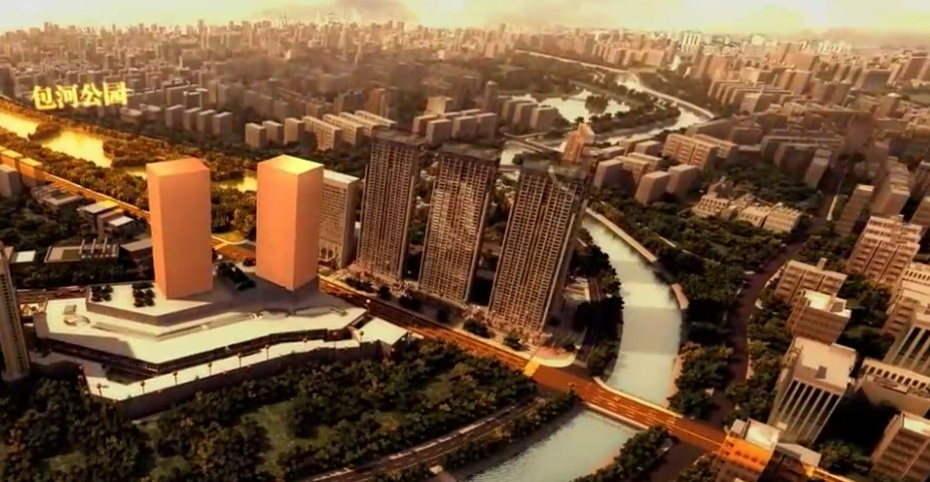萬達集團合肥萬達建筑漫游動畫圖片