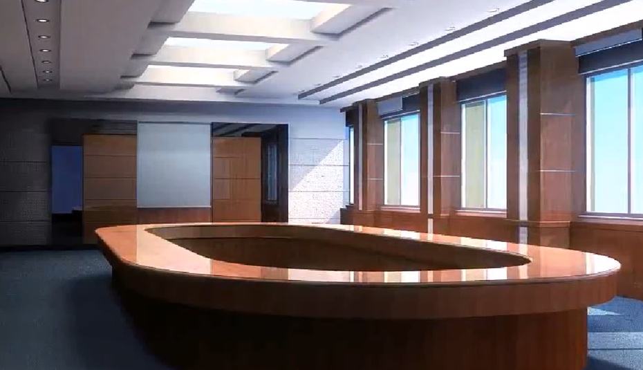 國家會議中心建筑施工演繹動畫圖片