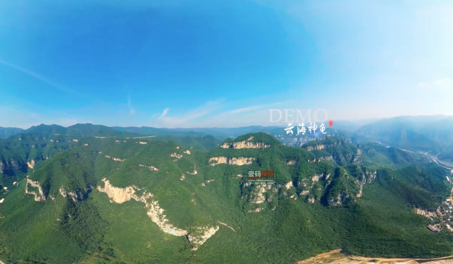 山西云丘山VR風景圖片