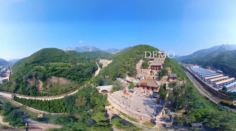 山西云丘山VR風景圖片