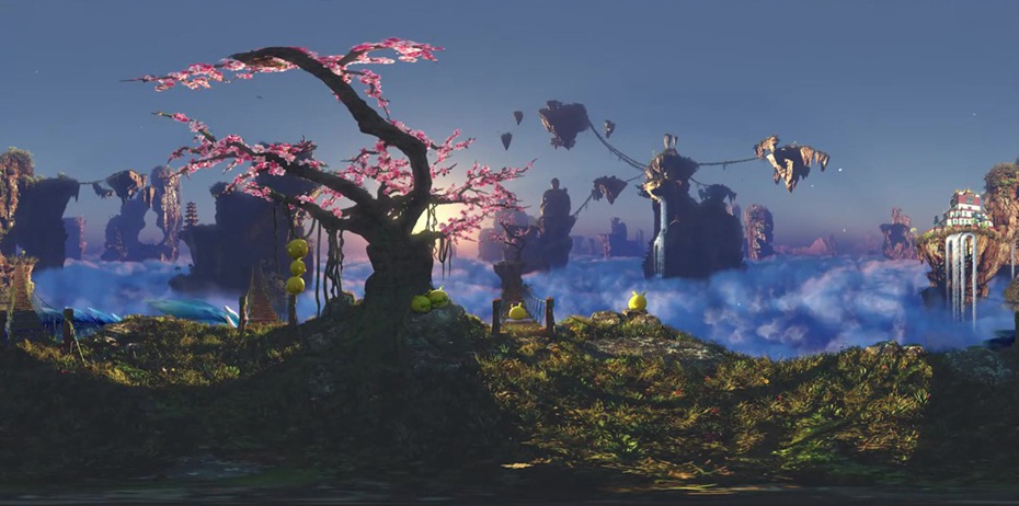 神游極樂3D立體VR原創(chuàng)動(dòng)畫圖片