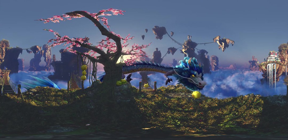 神游極樂3D立體VR原創(chuàng)動(dòng)畫圖片
