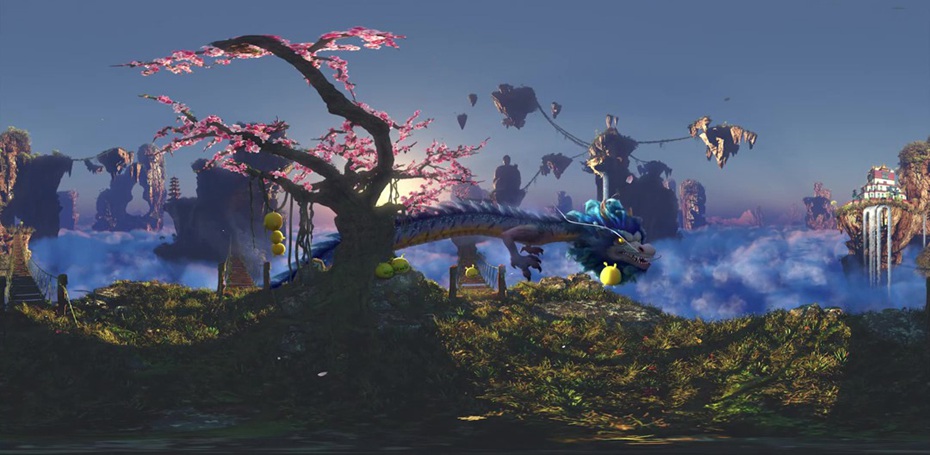 神游極樂3D立體VR原創(chuàng)動(dòng)畫圖片