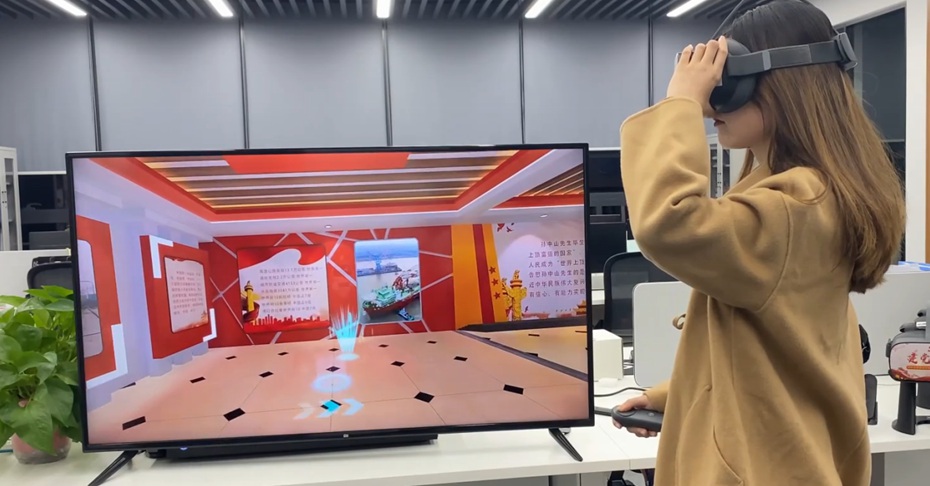 《關(guān)于我用vr學(xué)黨史這件事》vr互動圖片