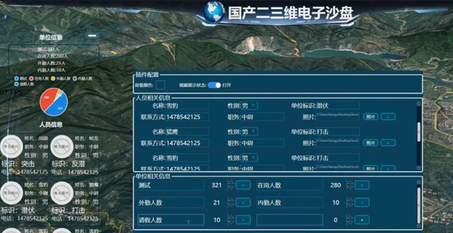 軍用電子沙盤