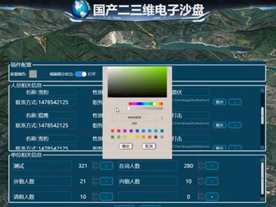 軍用電子沙盤制作案例