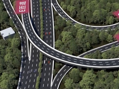 南京繞城公路橋梁施工三維動畫制作案例